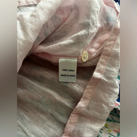 Banjanan Women’s Iris Tiered Midi Dress in Dawn Chorus - Size Medium - Picture 9 of 12